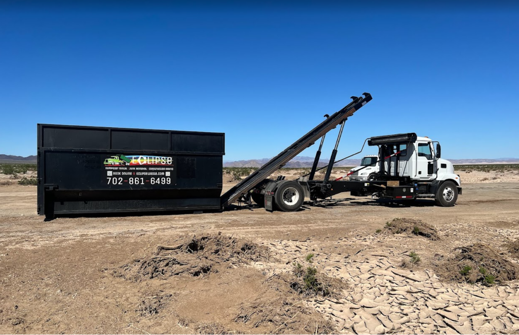 Las Vegas roll-off commercial waste container