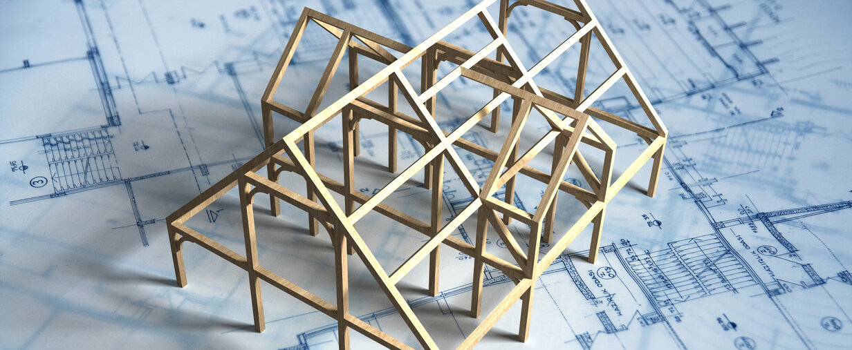 Construction model of house in Las Vegas