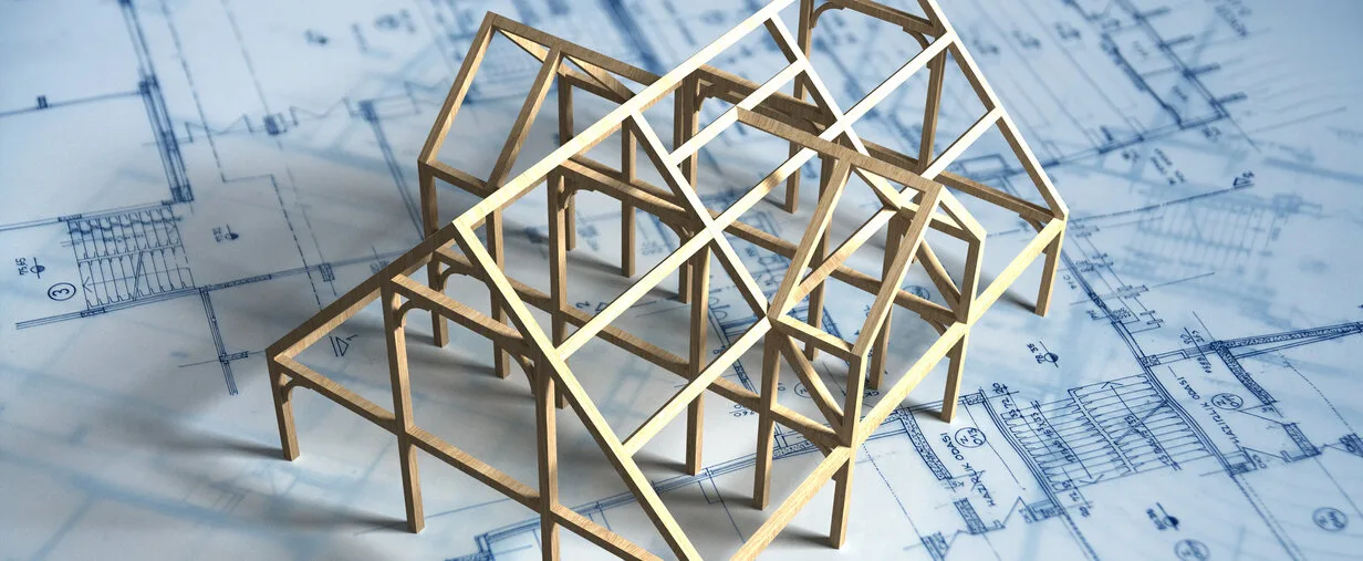 Construction model of house in Las Vegas