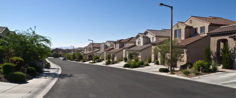 Neighborhood with HOA in Las Vegas