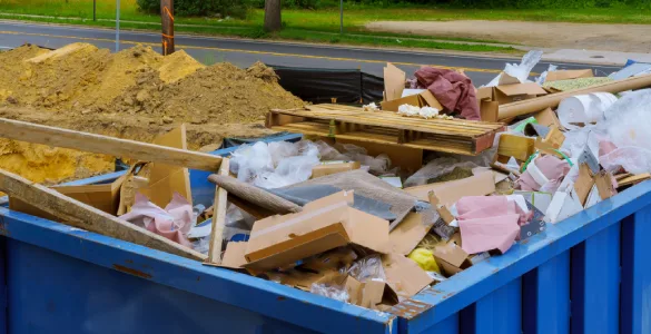 Construction debris