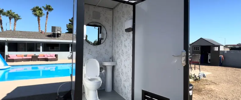 Luxury restroom in Las Vegas